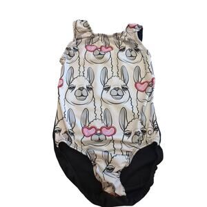 Llama love Leotard By Clash Size Child Large?? EUC